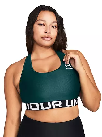 UNDER ARMOUR | Soutien-gorge de sport femme HeatGear® Armour à maintien moyen | petrol